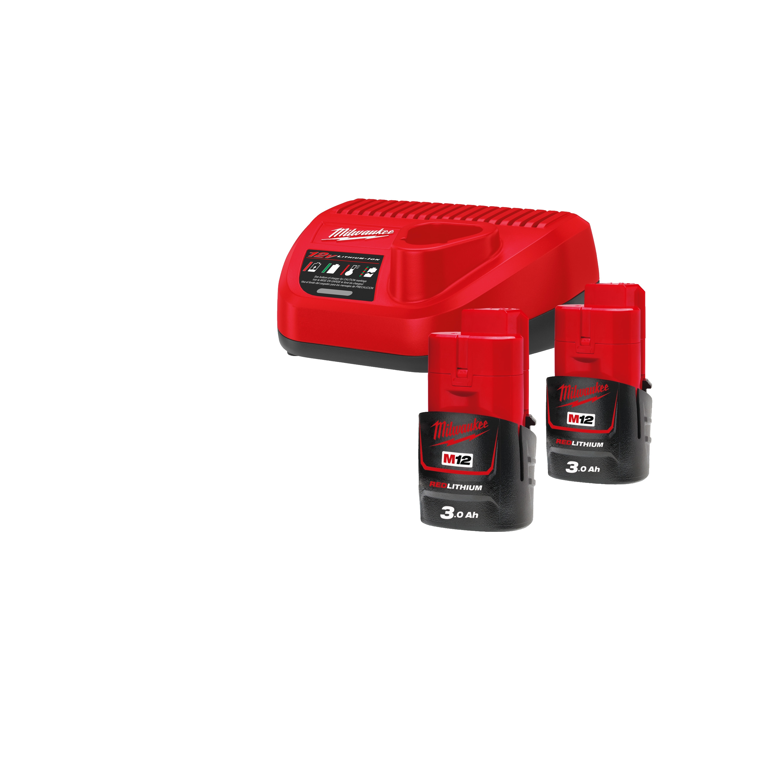 Milwaukee 12V Starterset M12NRG-302 (Art.4933451902)
